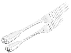 Fiddle Thread and Shell Pattern Flatware Set