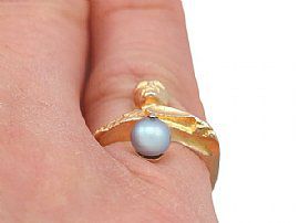 Lapponia Ring on Finger