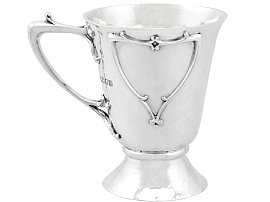 Goldsmiths & Silversmiths Christening Mug for Sale