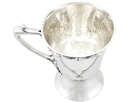 Goldsmiths & Silversmiths Christening Mug Antique