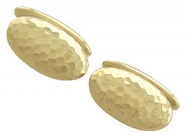 Cufflinks in 18 ct Yellow Gold - Antique French Circa 1920