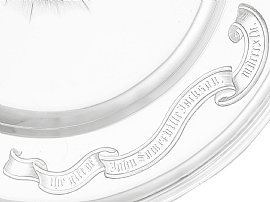 Sterling Silver Paten Detail 