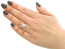 Antique Old European Cut Diamond Engagement Ring