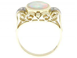 Opal and Diamond Dress Ring 