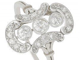 1920s multi diamond ring