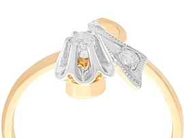 Contemporary Russian Diamond Ring