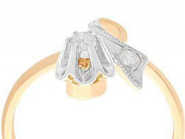 Russian Diamond Ring Contemporary