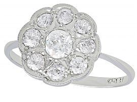 Pave Set Diamond Dress Ring 