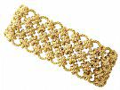 18 ct Yellow Gold Bracelet - Vintage French 1972