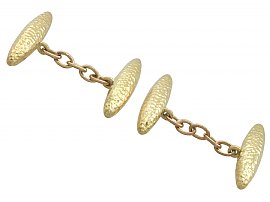 Cufflinks in 18 ct Yellow Gold - Antique Circa 1910