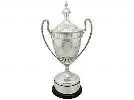 Sterling Silver Presentation Cup and Cover - Antique Edwardian (1901)