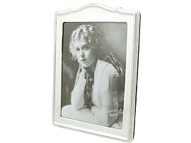 Sterling Silver Photograph Frame by Henry Matthews - Antique George V (1923)