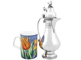 Silver Coffee Jug For Sale 