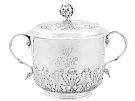 Sterling Silver Porringer and Cover - Antique William III (1689)
