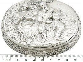 Dutch Silver Tobacco Box - Antique Circa 1690
