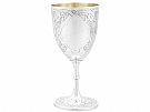 Sterling Silver Goblet by George Adams - Antique Victorian (1871)