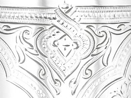 Sterling Silver Victorian Goblet Details