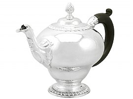 Sterling Silver Teapot George II
