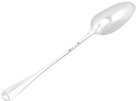 Silver Gravy Straining Spoon