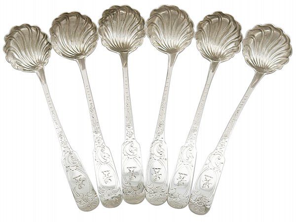 Rare Antique Silver Spoons