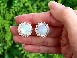 Victorian Opal Earrings