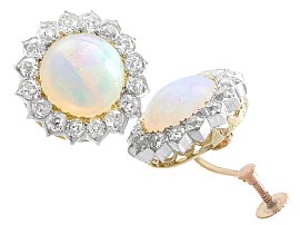 Victorian Opal Earrings