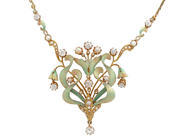 Art Nouveau Antique Necklace