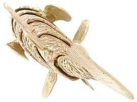 Vintage Gold Fish Charm