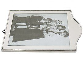 Sterling Silver Photograph Frame by Goldsmiths & Silversmiths Co Ltd - Antique Edwardian (1906)
