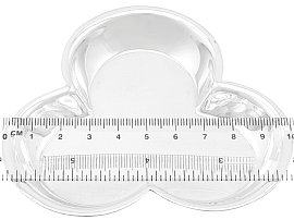 silver ash tray size
