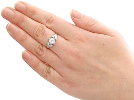 Diamond Solitaire with Accents Wearing