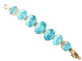 Blue Zircon Bracelet