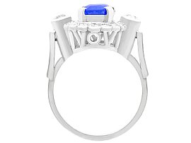 Unheated Sapphire ring