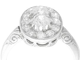 1940s diamond dress ring for sale