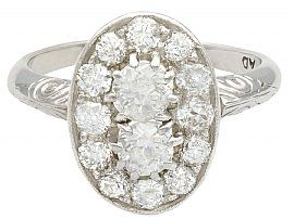 1940s diamond dress ring