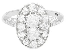 1940s diamond dress ring