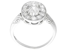 1940s diamond dress ring for Sale