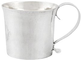 1600s 17th Century Silver Mug
