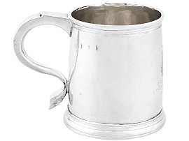 Britannia Standard Silver Mug - Antique George I (1718)