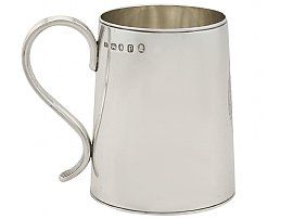 Sterling Silver Lady's Mug - Antique Georgian (1790)