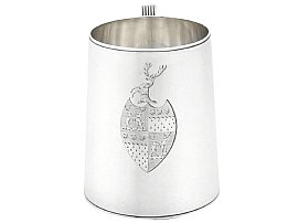 Ladies Antique Silver Mug