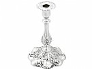 Sterling Silver Taperstick - Antique Victorian (1846)