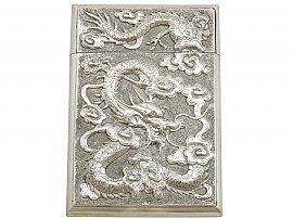 Rare Chinese Silver Card Case