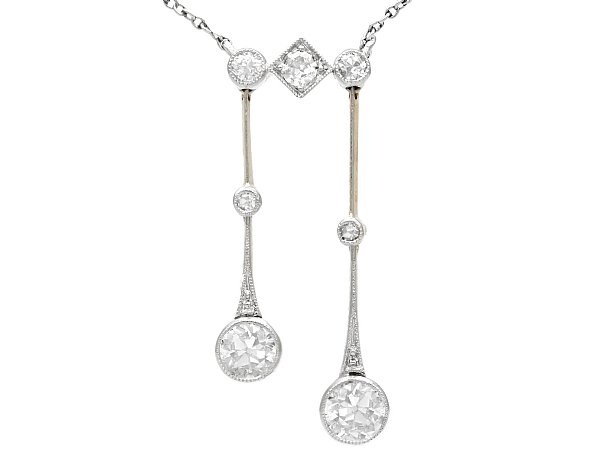 1900s Diamond Necklace 