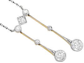 1900s diamond necklace chain