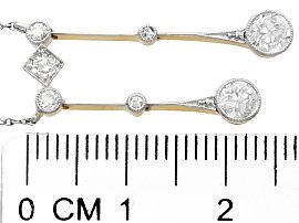 1900s diamond necklace ruler image