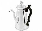 Sterling Silver Coffee Pot - Antique Victorian (1891)