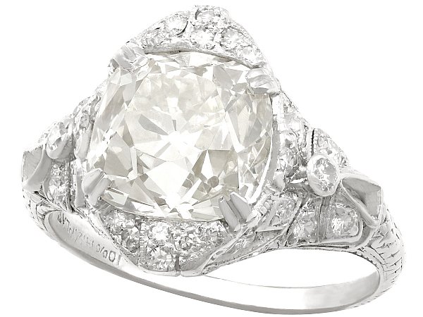 Large Diamond Cocktail Ring 