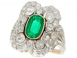 19th Century Emerald Ring