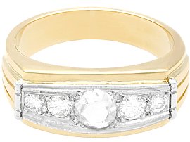 Vintage Rose Cut Diamond Ring UK